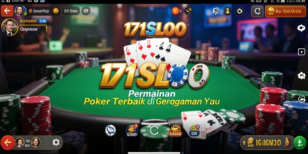 Tampilan gameplay seru di 171SLOT dengan fitur Poker menarik.