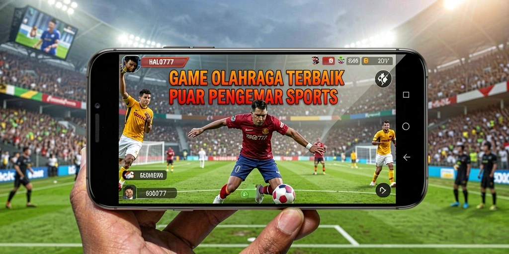 Tampilan gameplay aksi olahraga di HALO777 yang menegangkan.