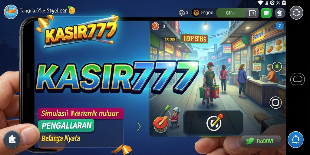 Tampilan gameplay menarik KASIR777 dengan interaksi dinamis.