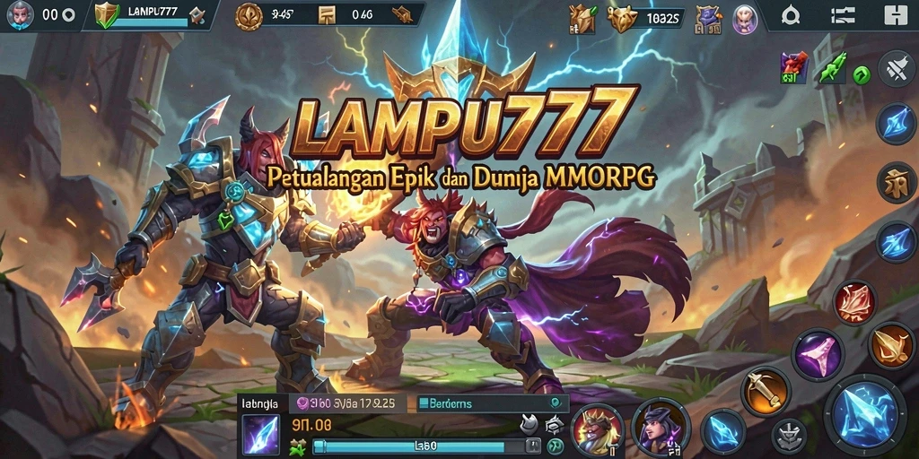 Tampilan gameplay seru dari LAMPU777 yang penuh petualangan.