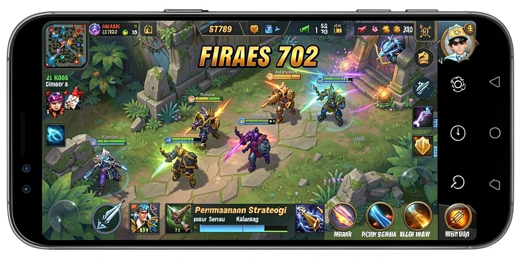 Gameplay ST789 yang seru dalam pertempuran strategi.