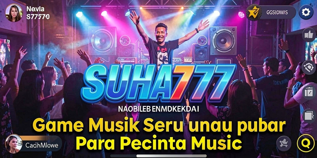 Tangkapan layar permainan SUHU777 menampilkan pemain menikmati gameplay musik.